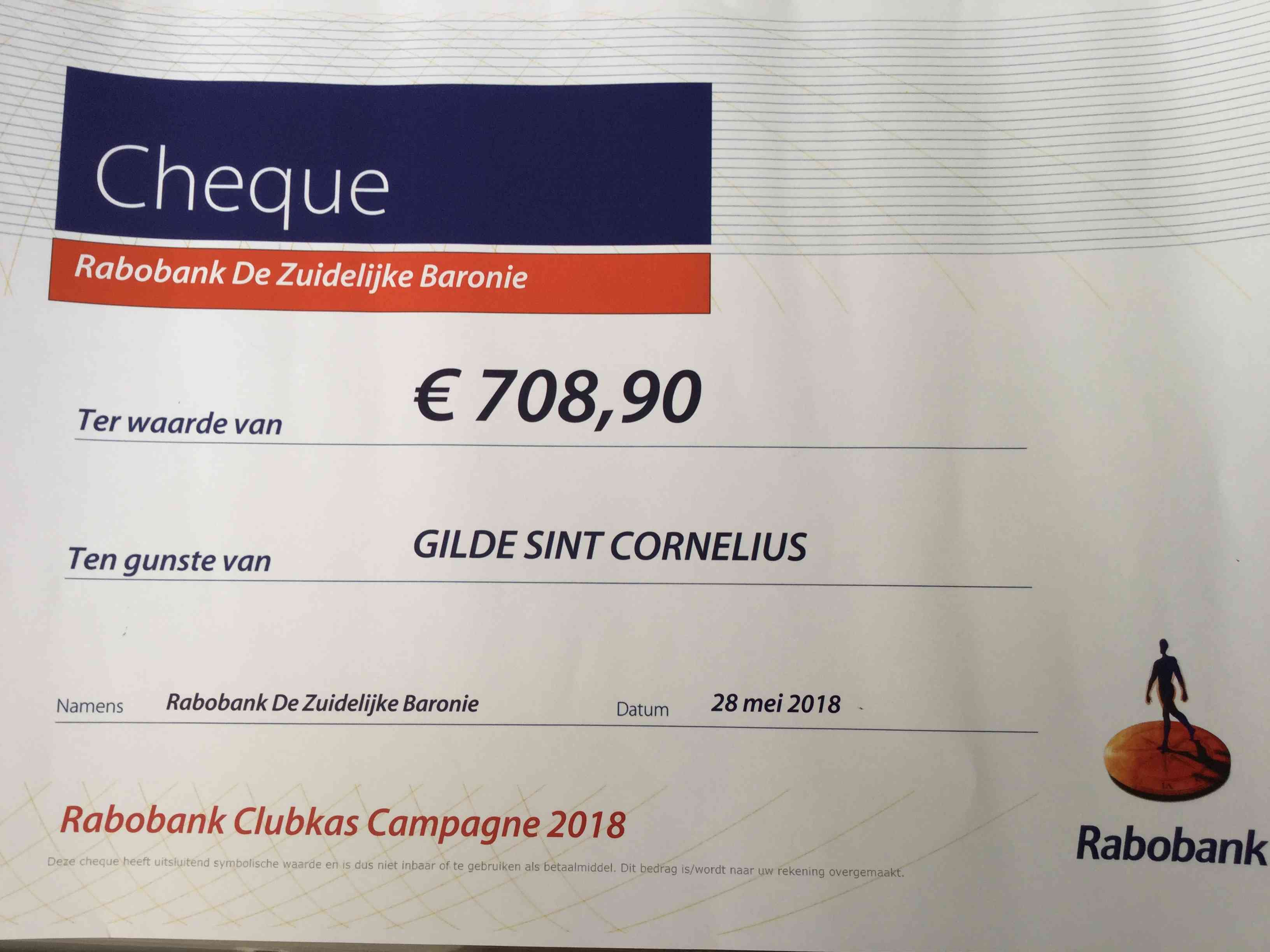 Cheque Rabobank Rabo cheque | FLOBERTGILDE